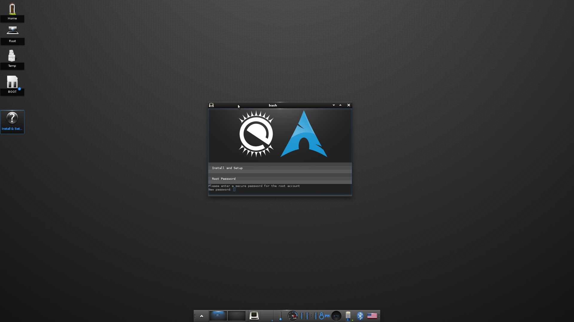 Arch Linux + Enlightenment for Raspberry Pi